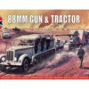 Airfix 1/76 German 88mm Gun & Tractor A02303V