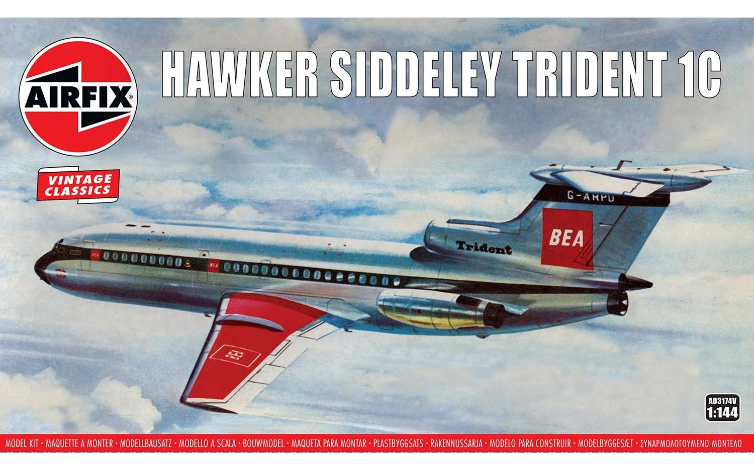Airfix 1/144 Hawker Siddeley 121 Trident A03174V