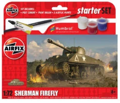 Airfix Starter Set 1/72 British Sherman Firefly A55003