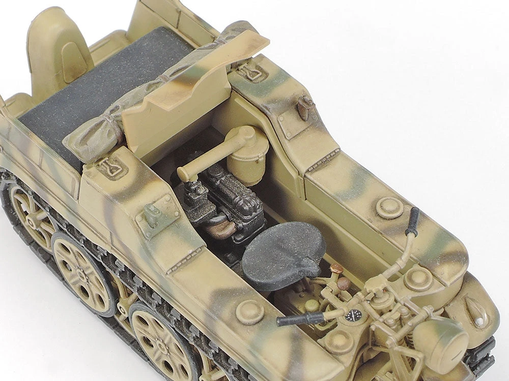Tamiya 1/35 German Sd.Kfz.2 Kettenkraftrad Mid 35377 - Image 6