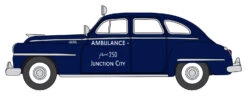 Oxford 1/87 HO 87DS46005 DeSoto Suburban 1946-48 – Junction City Ambulance COMING SOON
