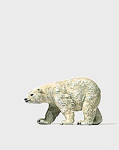 Preiser 1/87 HO Polar Bear Figure 29520