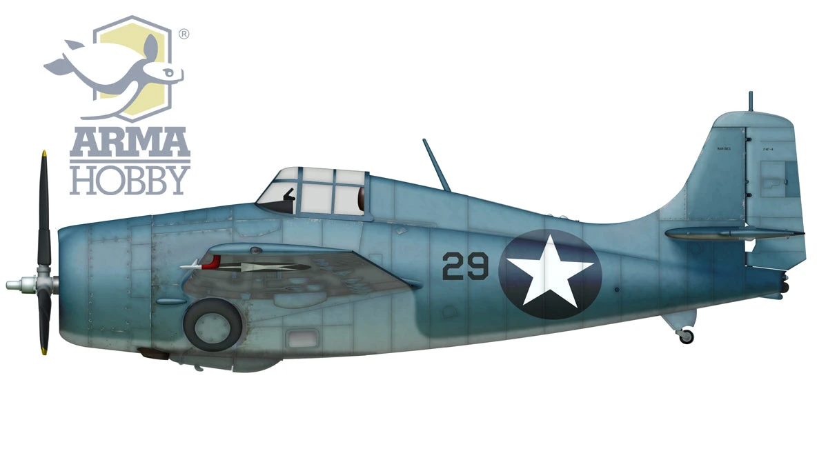 Arma Hobby 1/72 US F4F-4 Wildcat & P-39D Airacobra Over Guadalcanal 70049 - Image 6