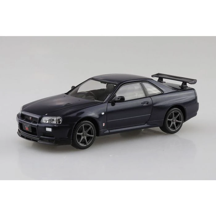 Aoshima Snap Kit 1/32 Nissan Skyline GT-R R34 Midnight Purple 06252 - Image 2