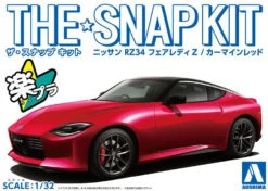 Aoshima Snap Kit 1/32 Nissan RZ34 Fairlady Z (Carmine Red) 06262