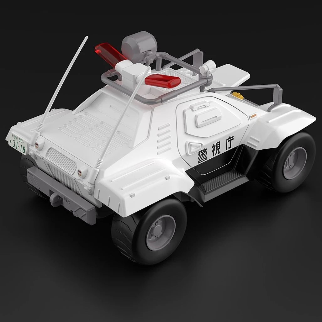 Aoshima 1/43 Patlabor Set Of 2 Special Type 98 Command Vehicles 06306 - Image 4