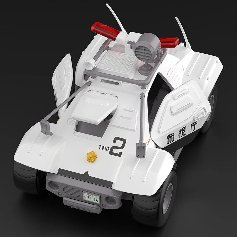 Aoshima 1/43 Patlabor Set Of 2 Special Type 98 Command Vehicles 06306 - Image 5