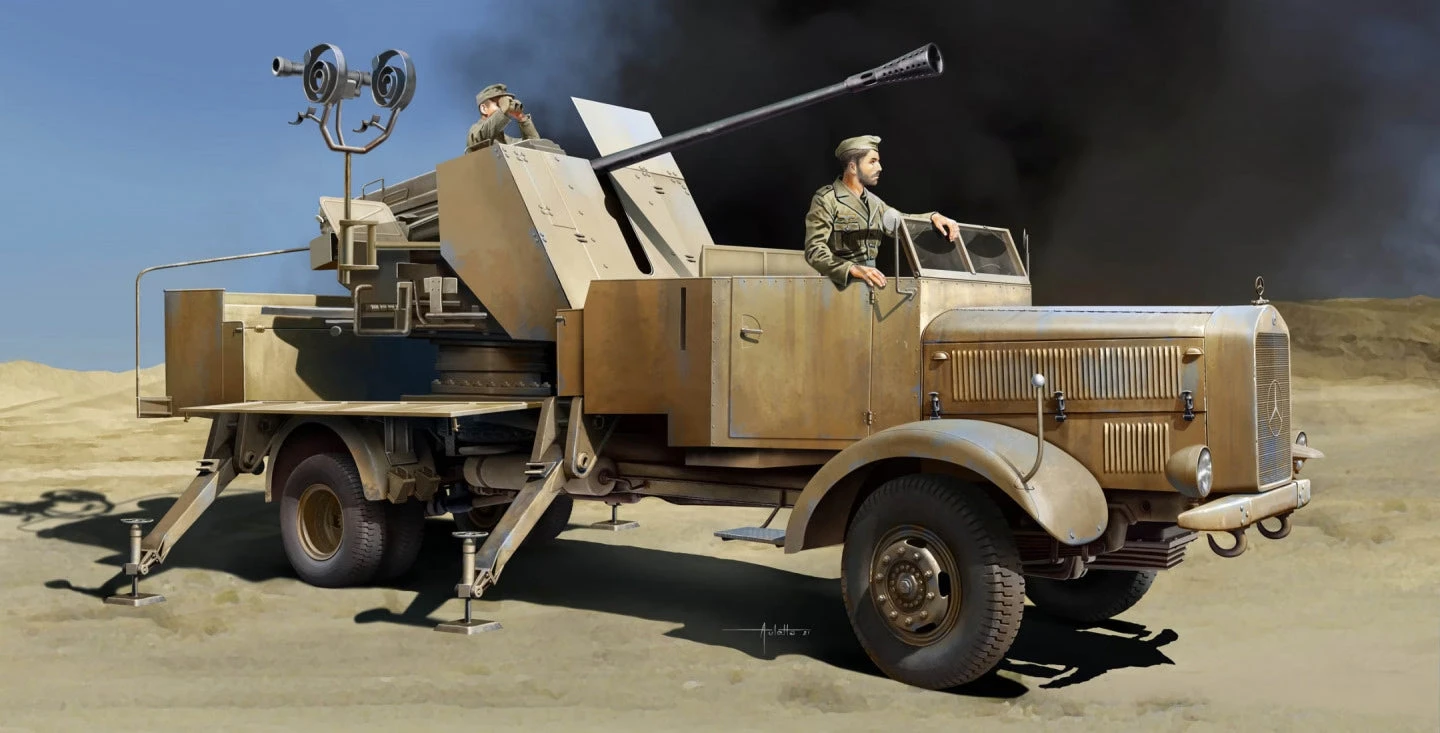 Trumpeter 1/35 German L4500 W/5cm Flak 41 09595 COMING SOON