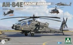 Takom 1/35 US AH-64E Apache Guardian Attack Helicopter 2602