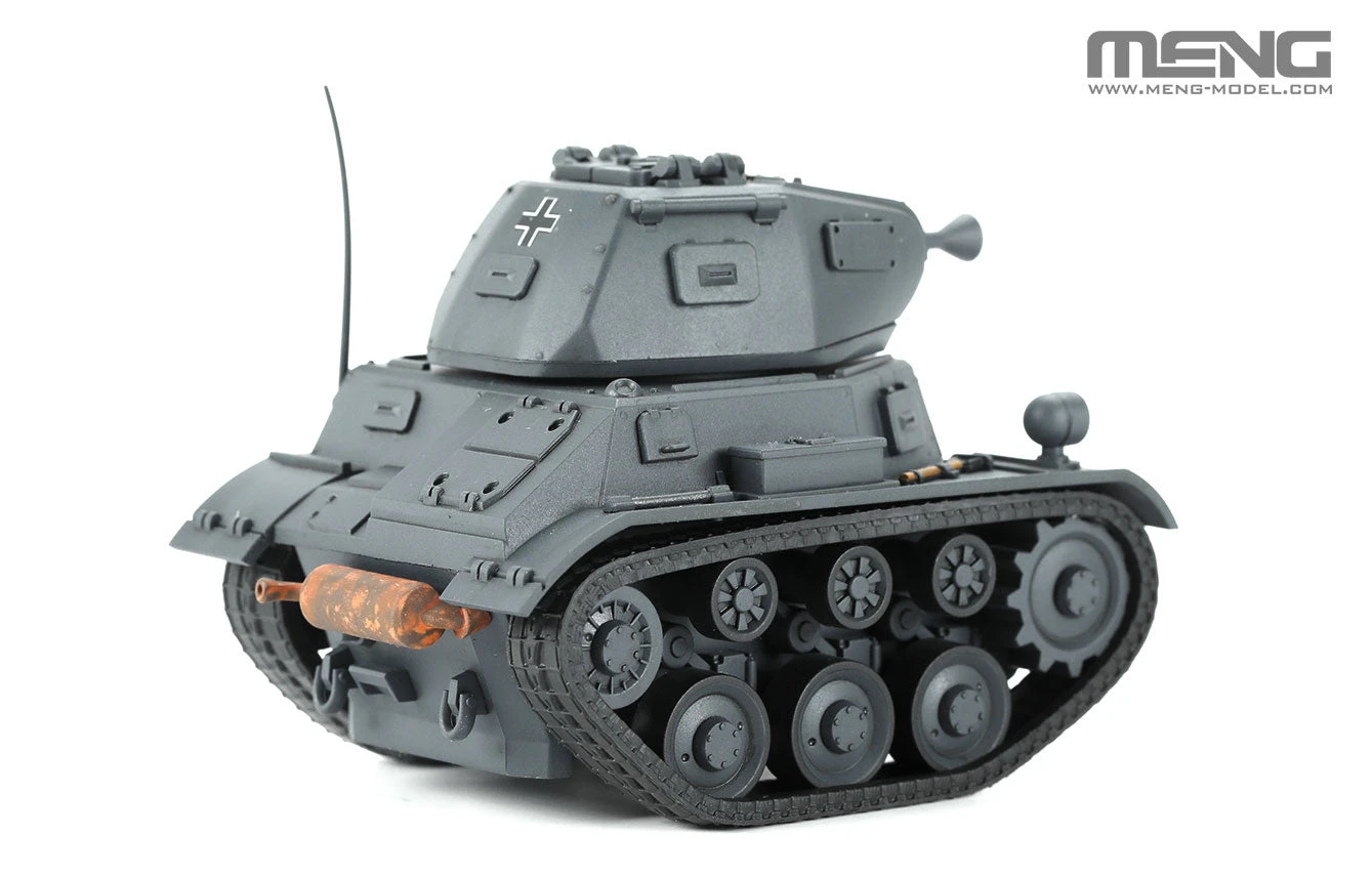 Meng Kids World War Toons Snaptite German Panzer II WWT-019 - Image 3