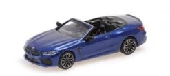 Minichamps 1/87 HO BMW M8 CABRIOLET – 2019 – BLUE METALLIC 870029030COMING SOON