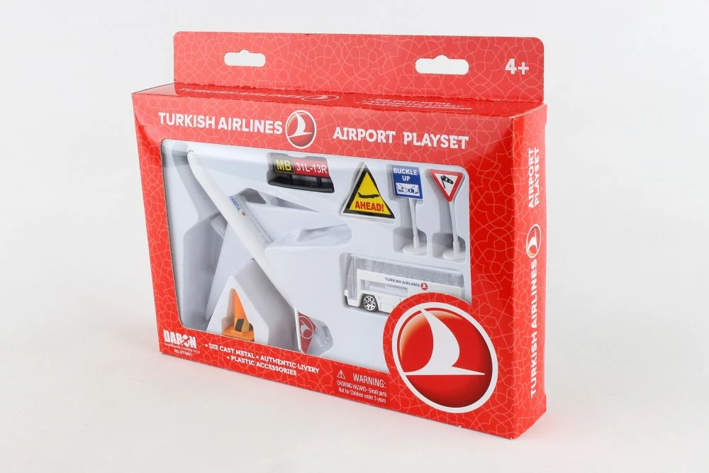 Daron AirportSmall-Playset Turkish Airlines RT5401 - Image 2