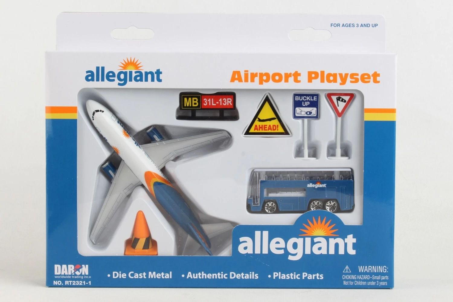 Daron Airport Small-Playset ALLEGIANTRT2321-1 - Image 2