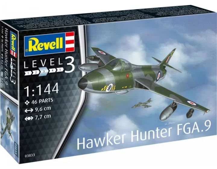 Revell 1/144 British Hawker Hunter FGA.9 03833