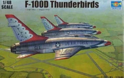 Trumpeter 1/48 US F-100D Super Saber "Thunderbirds" 02822