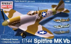 Minicraft 1/144 British Spitfire Mk.Vb 14704