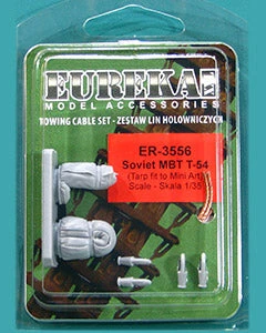 Eureka XXL 1/35 Russian T-54 Tow Cables W/ Tarps ER-3556
