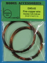 Eureka XXL 1/35 Fine Copper Wire 0.45,0.50 Mm X 2m For AFV Kits EWS-05