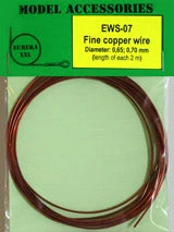 Eureka XXL 1/35 Fine Copper Wire 0.65,0.70 Mm X 2m For AFV Kits EWS-07