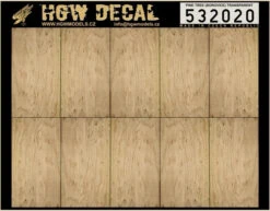 HGW 1/32 Plywood Pine Tree (Borovice) Base Tranparent Decal 532020