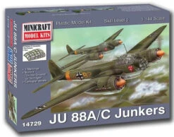 Minicraft 1/144 German Ju-88A/C Bomber 14729