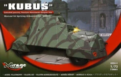 Mirage Hobby 1/72 Polish Kubus Warsaw Uprising Armored Car 724001