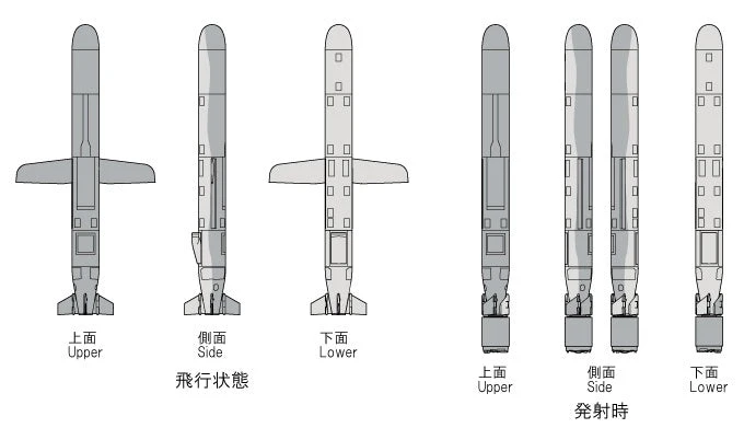 FineMolds 1/72 US Tomahawk Cruise Missile FP29 - Image 4