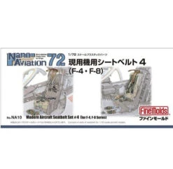 Finemolds 1/72 Modern Aircraft Seatbelt Set #4 (F-4/F-8) NA10