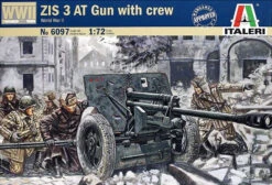 Italeri 1/72 Russian ZIS 3 AT Gun With Crew 6097