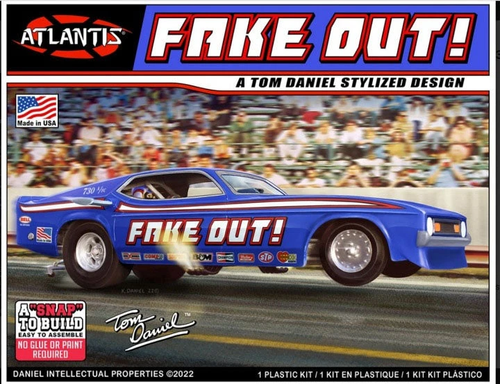 Atlantis 1/32 Snap Tom Daniel Fake Out Funny Car M8275