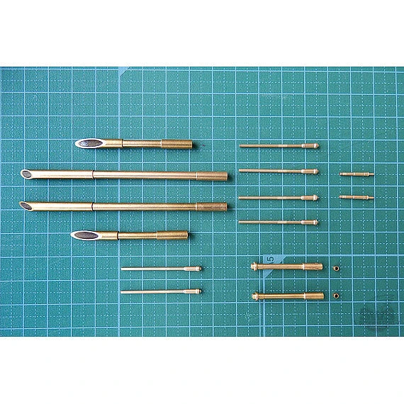 Zoukei-Mura 1/32 German He-219 Uhu Turned Metal Machine Gun Barrels SWS06-M04