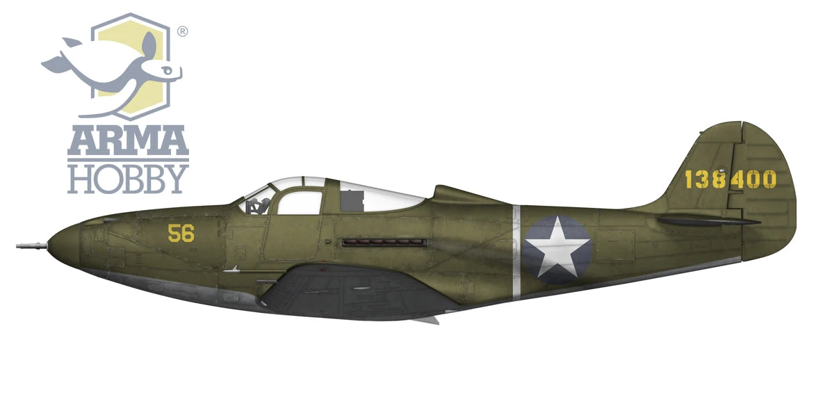 Arma Hobby 1/72 US F4F-4 Wildcat & P-39D Airacobra Over Guadalcanal 70049 - Image 5