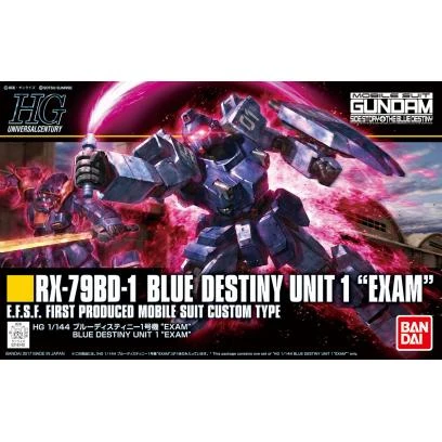 Bandai 1/144 HG #207 RX-79BD-1 Blue Destiny Unit 1 "EXAM" 5058268