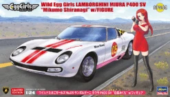Hasegawa 1/24 Egg Girls Lamborghini Miura W/Figure HSG52344