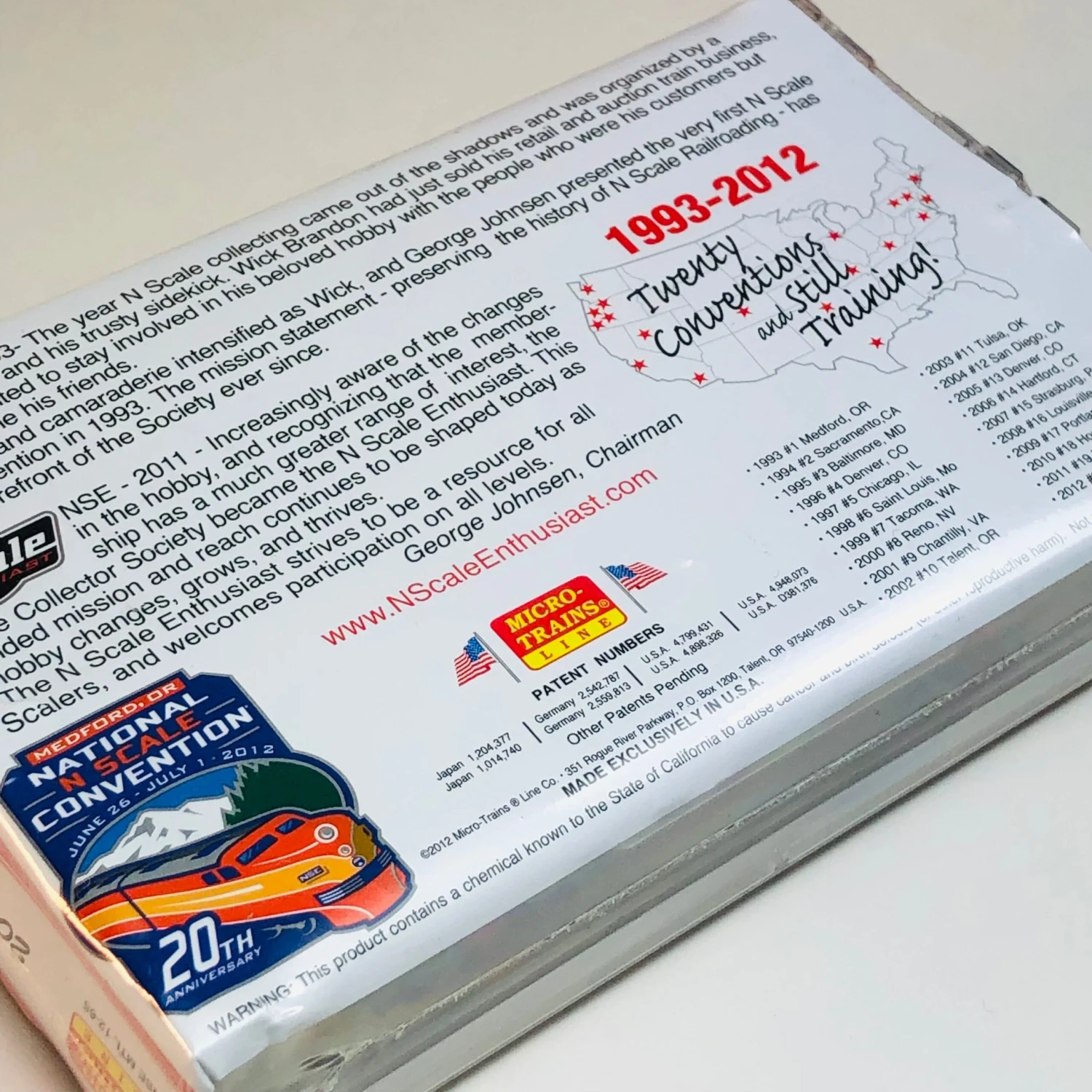 Micro-Trains MTL N NSC12-65 20th Anniversary Box Car 2-Pack BSB635 - Image 2