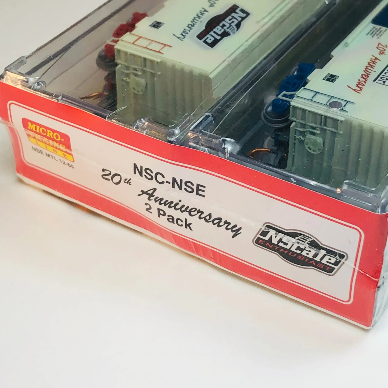 Micro-Trains MTL N NSC12-65 20th Anniversary Box Car 2-Pack BSB635 - Image 3