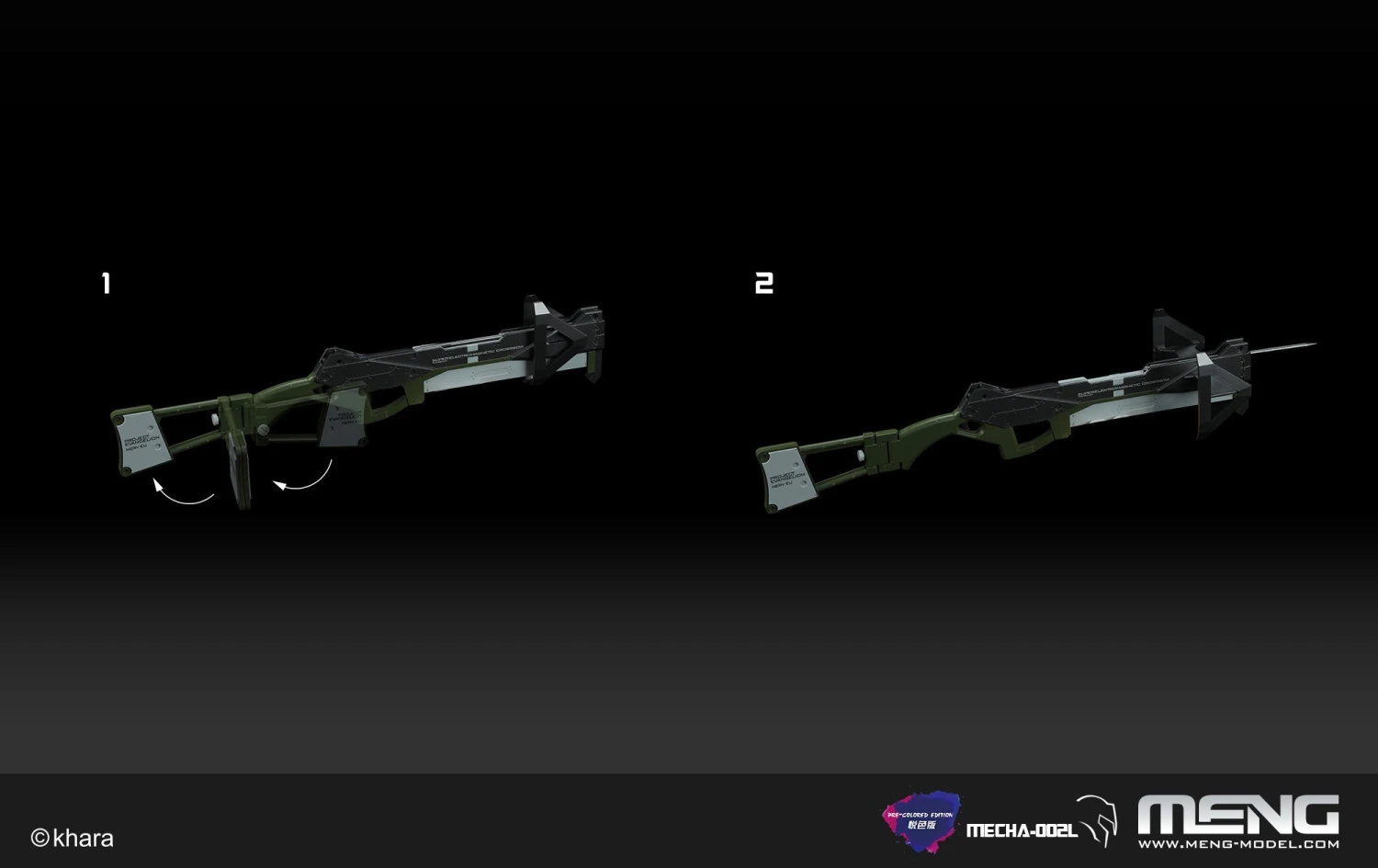 Bandai Meng Evangelion Production Model-02 (Pre-Colored Edition) Mecha-002L - Image 15