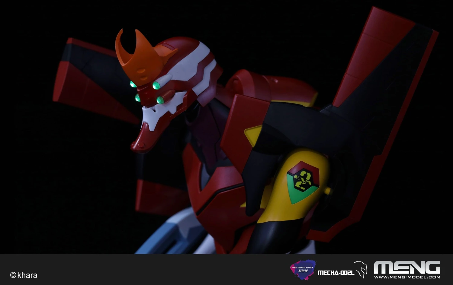 Bandai Meng Evangelion Production Model-02 (Pre-Colored Edition) Mecha-002L - Image 6
