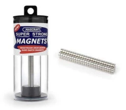 Magcraft 566 - 100 Disk Magnets 0.125 0.063