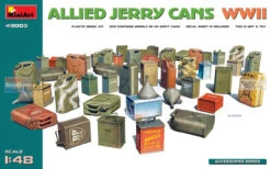 MiniArt 1/48 Allied Jerry Cans Set WWII 49003