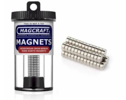 Magcraft 601 - 50 Disc Magnets 0.25"x0.10"