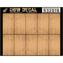 HGW 1/32 Plywood Pine Tree (Borovice) Base White Decal 532019