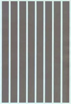 Microscale Decals ALL Scale Parallel Stripes 1/2" Wide Gold PS-3-1/2