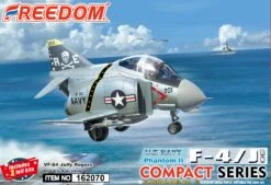 Freedom Compact Series USF-4J Phantom II US Navy VF-84 Jolly Rogers 162070