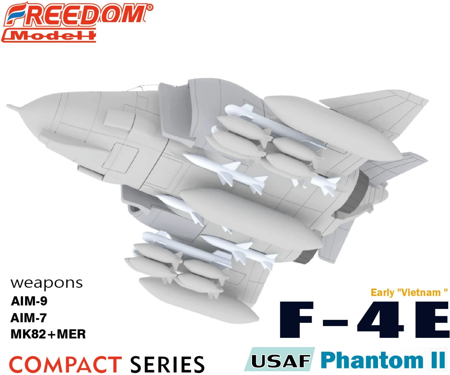Freedom Compact Series US F-4E Phantom II 162073 - Image 4