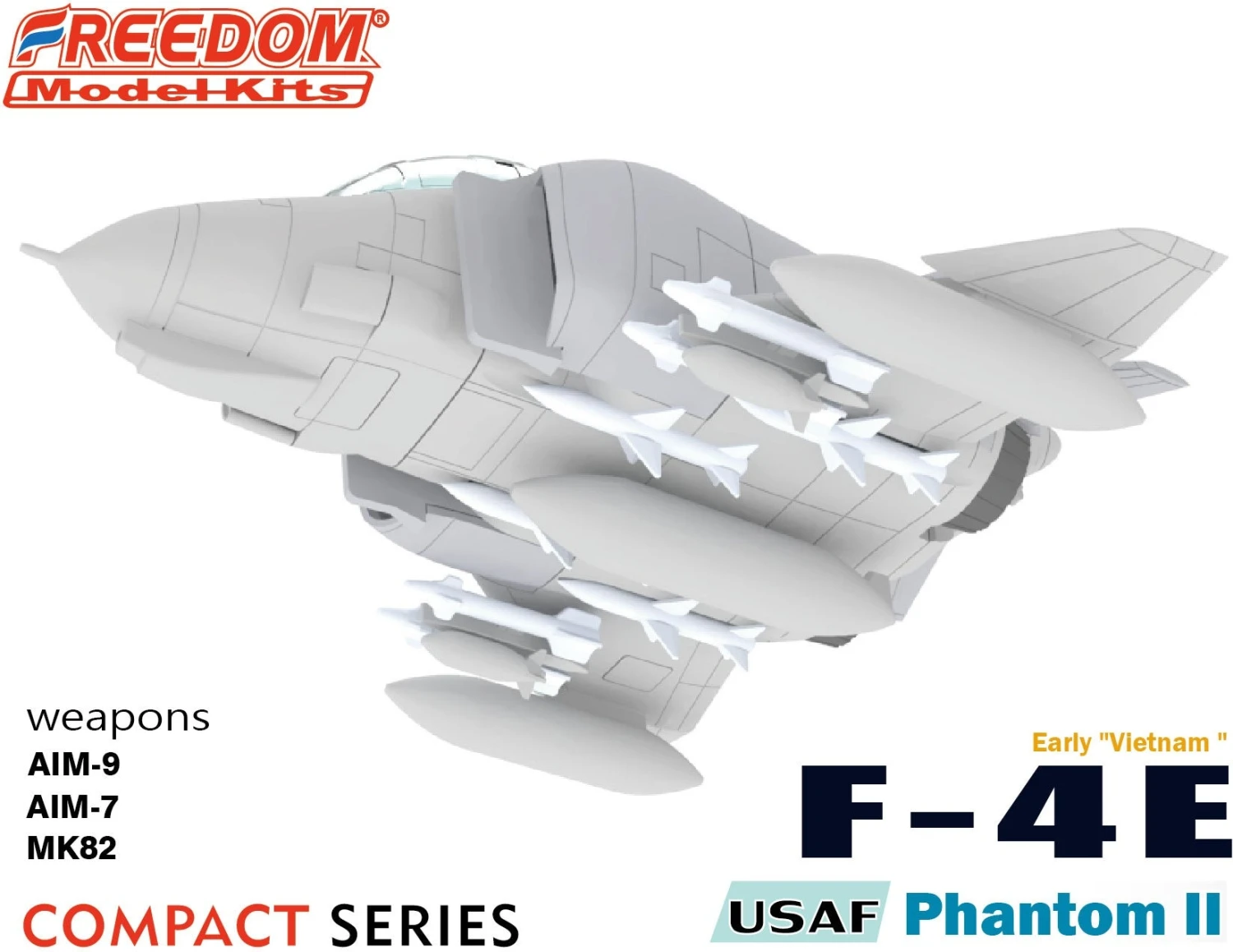Freedom Compact Series US F-4E Phantom II 162073 - Image 6