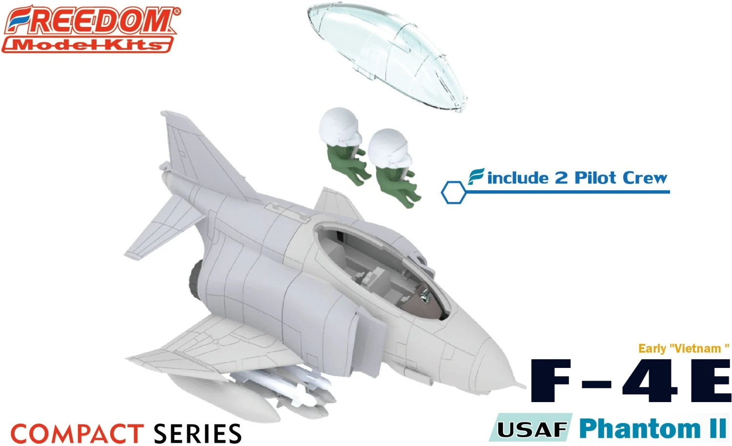 Freedom Compact Series US F-4E Phantom II 162073 - Image 7