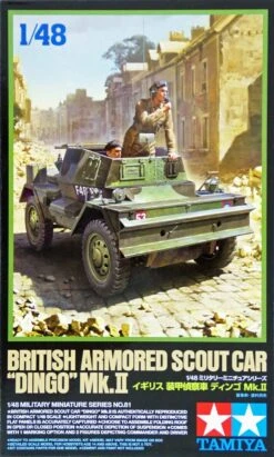 Tamiya 1/48 British Dingo Armored Scout Car MK.II 32581