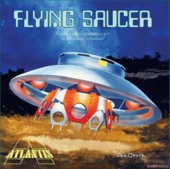 Atlantis Flying Saucer Invaders Plastic Model KitAM256