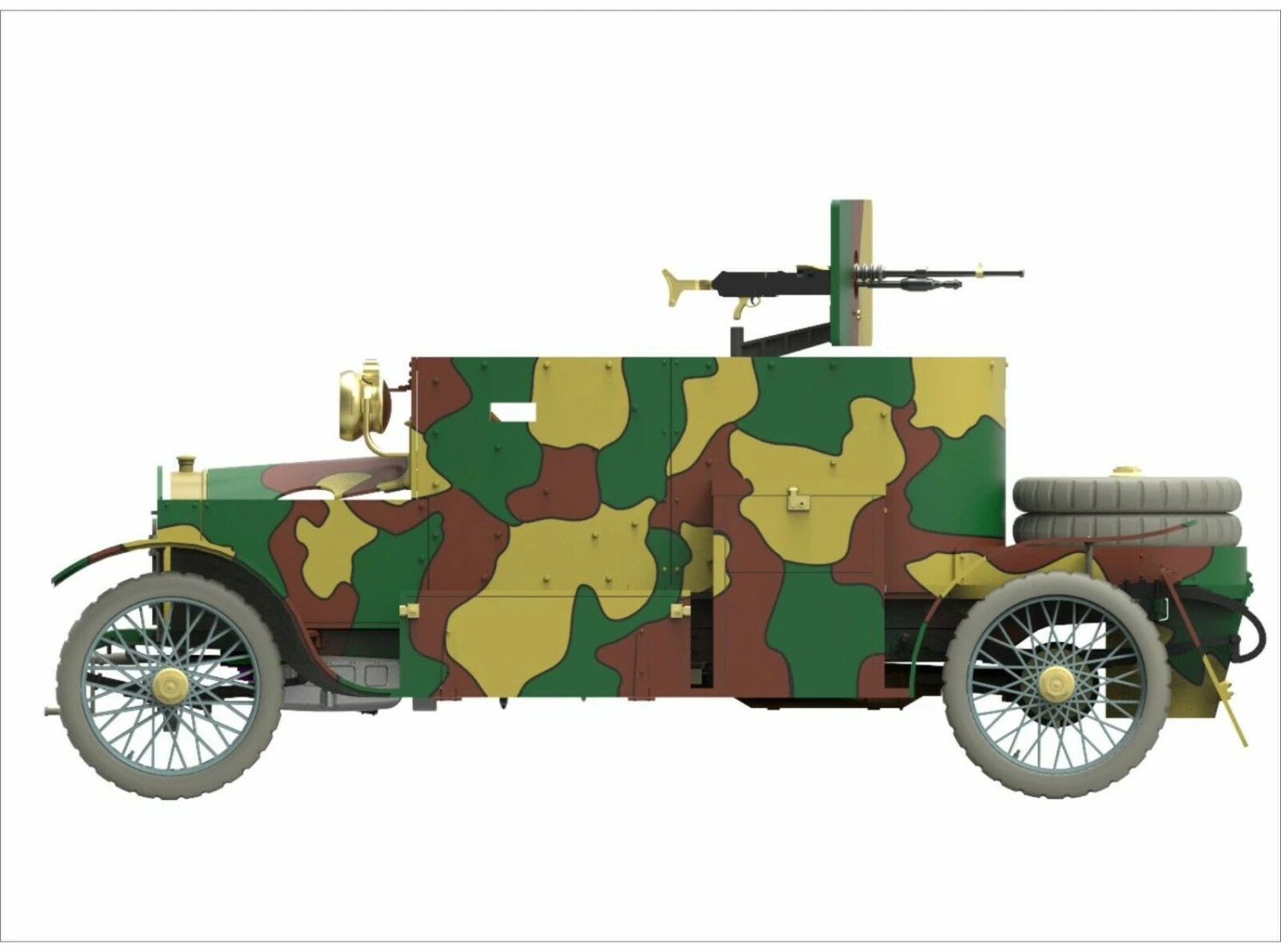 Copperstate Models 1/35 Belgian Minerva Armoured Car 35004 - Image 10